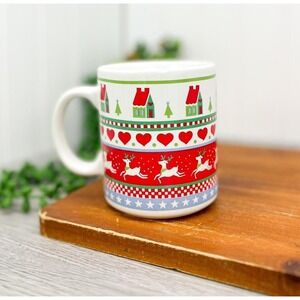 Vintage Ugly Christmas Sweater Coffee Mug